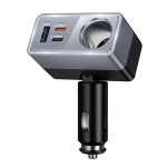 Hoco 165W High Power Cigarette Lighter Car Charger Z65A - Black